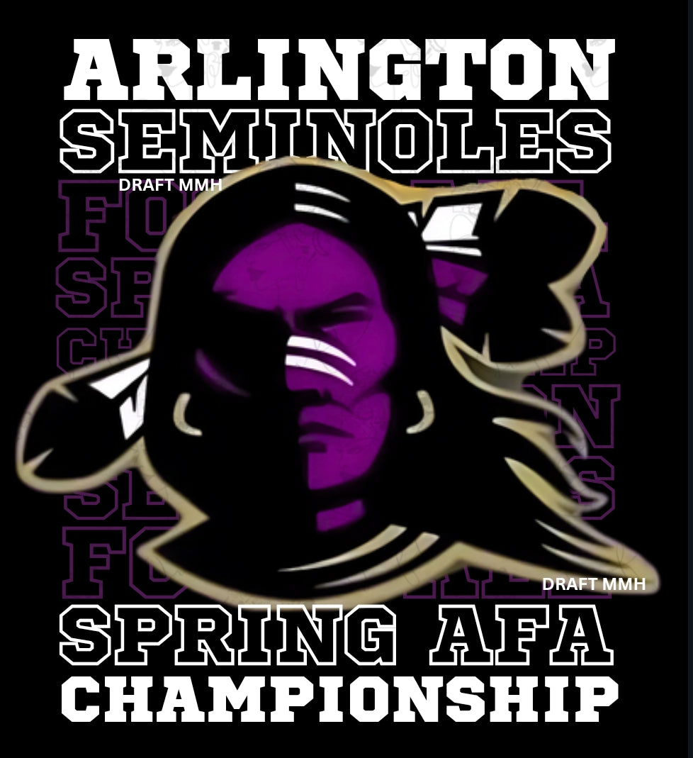 Arlington Seminoles Championship Shirt