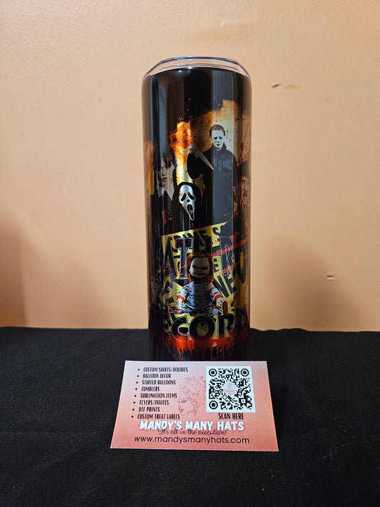 Halloween Welcome to Death Row Tumbler