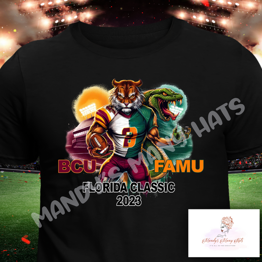 HBCU Florida Classic FAMU vs BCU T Shirt
