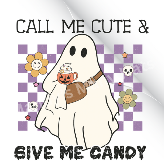 Give Me Candy Halloween  DTF Transfer