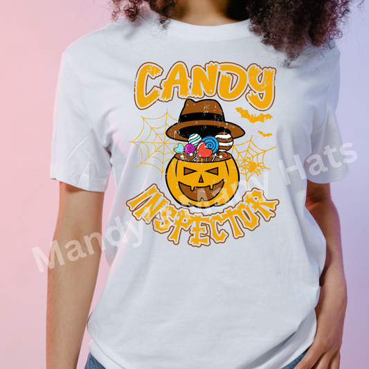 Candy Inspector Halloween DTF Transfer