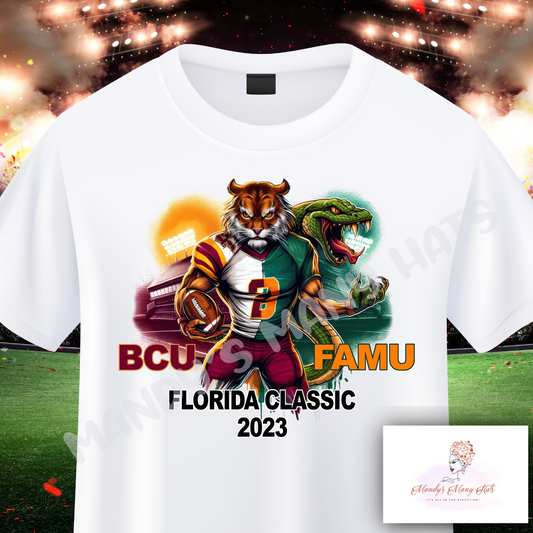 HBCU Florida Classic FAMU vs BCU T Shirt