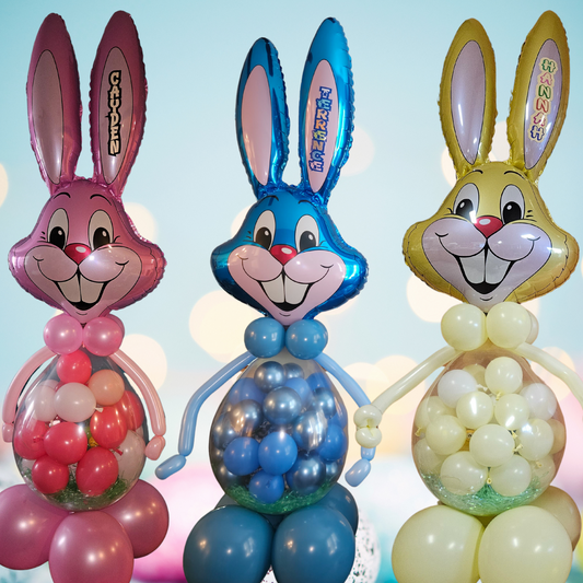 Pop A Bunny 5ft Easter Stuffed Balloon