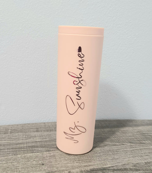 Skinny Tumbler with name