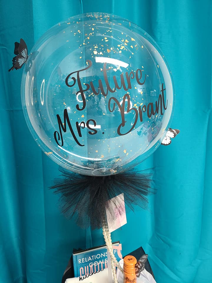 Bridal Balloon Box