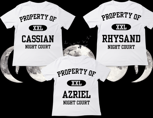 Property of Night Court ACOTAR Inspired T-Shirt