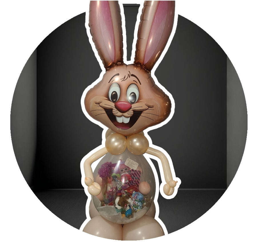 Pop A Bunny 5ft Easter Stuffed Balloon