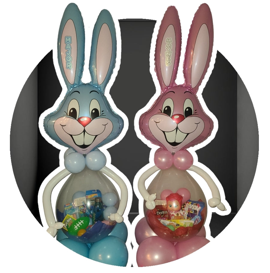 Pop A Bunny 5ft Easter Stuffed Balloon